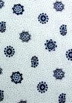 White Mistraou, Traditional French country fabric -Valdrme