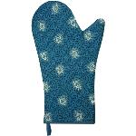 Lotus Blue  Quilted Oven Glove – Provencal Design