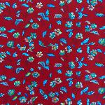 Red Napkin, Provencal design "Country", 100% pure cotton