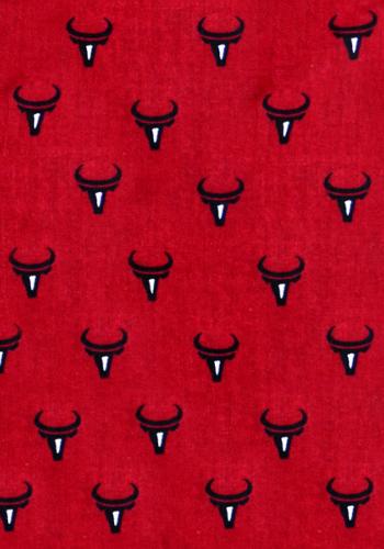 "Red Toro" French Provencal Printed cotton Fabric