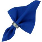 Provencal Cotton Table Napkin - Plain Blue