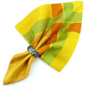 Provencal Jacquard Dinner Napkin Yellow Epis