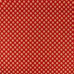 Red Napkin, Provencal design "Bonis", 100% pure cotton