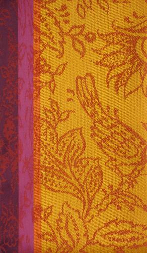 Jacquard Dishtowel Bric Colombes pattern 22x31 inches