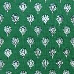 Green 100% Cotton Napkin Provencal pattern Indianaire