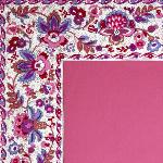Provencal Pink Square Cotton Tablecloth 67"X67" "Country"