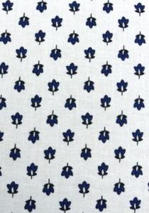“White Provencal Lavender”, 100% mercerized printed cotton fabric
