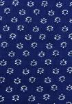 Blue/White Comet, 100% cotton fabric -Valdrme