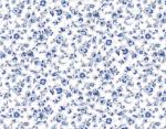 French Country Cotton Placemat White/Blue14x18''