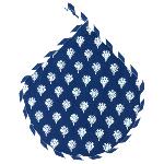 Provencal Kitchen Potholder Blue