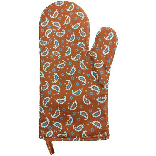 Brick Volutes Oven Glove – Provencal Design