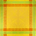 Set of 6 Yellow "Epis" Jacquard Napkins