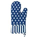 Blue Kitchen quilted glove provencal pattern Indianaire