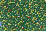 Reversible Placemat "Country" design and plain Yellow