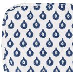 White & Blue Indianaire Provencal cotton Potholder