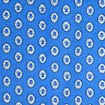Provencal cotton napkin "Gordes" Blue