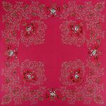 Red Napkin, Provencal design "Campano", 100% pure cotton