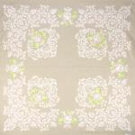 Cotton Napkin Ecru "Campano" authentic Provencal design