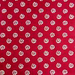 Red 100% Cotton Napkin Provencal pattern Flowers