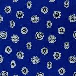 Blue Napkin, Provencal design "Mistraou", 100% pure cotton