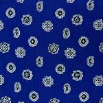 Blue Napkin, Provencal design "Mistraou", 100% pure cotton