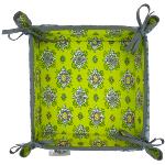 Provencal Breadbasket Green Batiste
