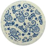 Cotton Quilted Blue coaster Alhambra design