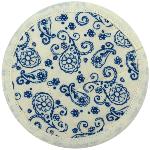Cotton Quilted Blue coaster Alhambra design
