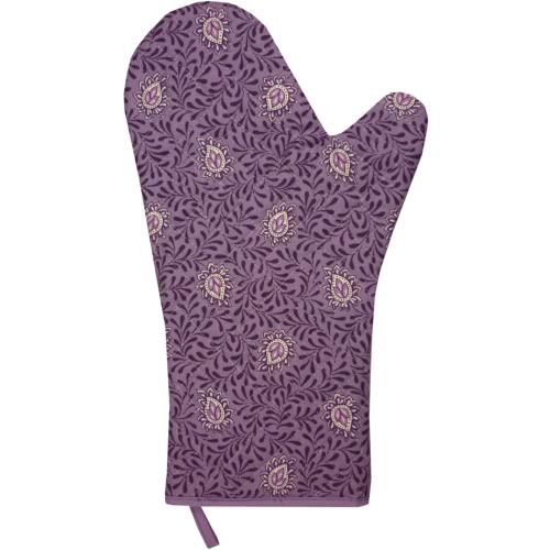 Lotus Lavender Quilted Oven Glove – Provencal Design