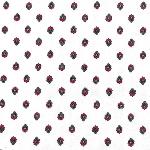Ecru/Pink Napkin, Provencal design "Esterel", 100% cotton
