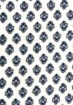 White Bastidin, Provencal country cotton fabric 67