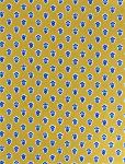 French Provencal Printed cotton Fabric Bonis Yellow