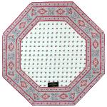 Pink Octogonal Quilted placemat "Esterel" design