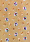 “Beige Flowers”, 100% Provencal country cotton fabric 67