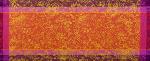 Jacquard Table Runner, Yellow “Colombes” 22 x 59 inches