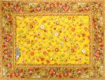 French Country Cotton Placemat Yellow 14x18' inches