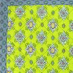 Square French Table Mat Green "Batiste" 30x30