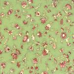 Green cotton Napkin "Country" authentic Provencal design
