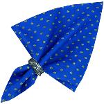 Blue Napkin, Provencal design "Esterel", 100% cotton