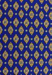 “Blue Calissons”, 100% Provencal cotton country fabric