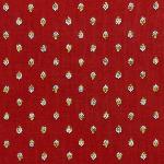 Red Napkin, Provencal design "Esterel", 100% cotton