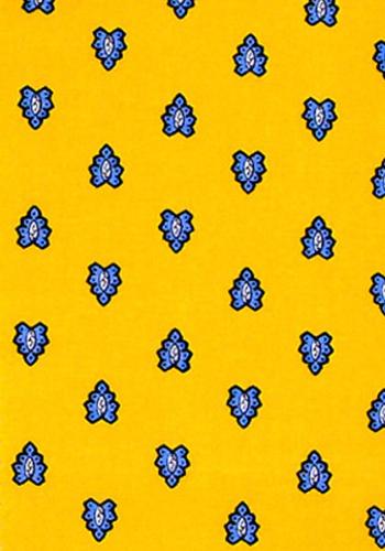 "Yellow Bees" French Provencal Printed cotton Fabric