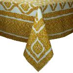 Square Provencal Cotton Tablecloth 67"X67" "Solange" 