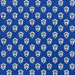 Blue Napkin, Provencal design "Bonis", 100% pure cotton