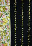 Black French Country Border Stripe Fabric 55