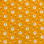 Cotton Napkin Yellow "Flowers" authentic Provencal design