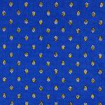 Blue Napkin, Provencal design "Esterel", 100% cotton