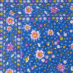 French country cotton placemat Blue  "Liberty" 12x18 inches