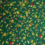 Provencal Square Cotton Tablecloth 57"X57" Green "Country" 