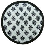 Cotton Quilted Beige coaster Batiste design